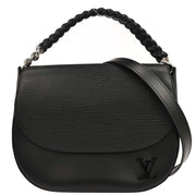 Louis Vuitton Black Epi Luna 2way Handbag M42674 SN3146 187093