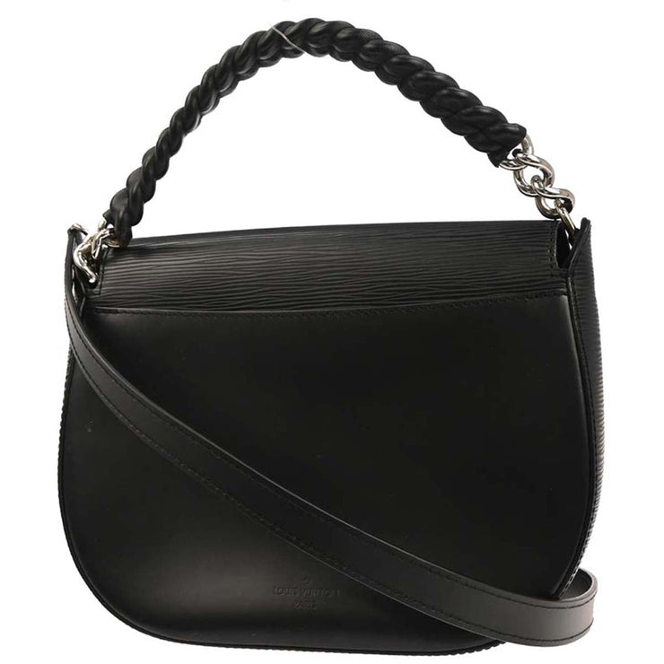 Louis Vuitton Black Epi Luna 2way Handbag M42674 SN3146 187093