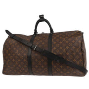 Louis Vuitton Monogram Macassar Keepall Bandouliere 55 M56714 DU0120 187097