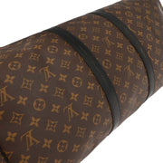Louis Vuitton Monogram Macassar Keepall Bandouliere 55 M56714 DU0120 187097