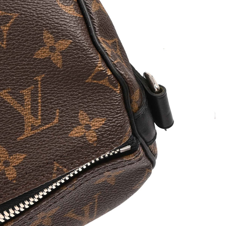 Louis Vuitton Monogram Macassar Keepall Bandouliere 55 M56714 DU0120 187097