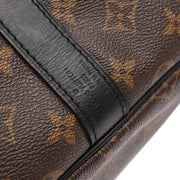 Louis Vuitton Monogram Macassar Keepall Bandouliere 55 M56714 DU0120 187097