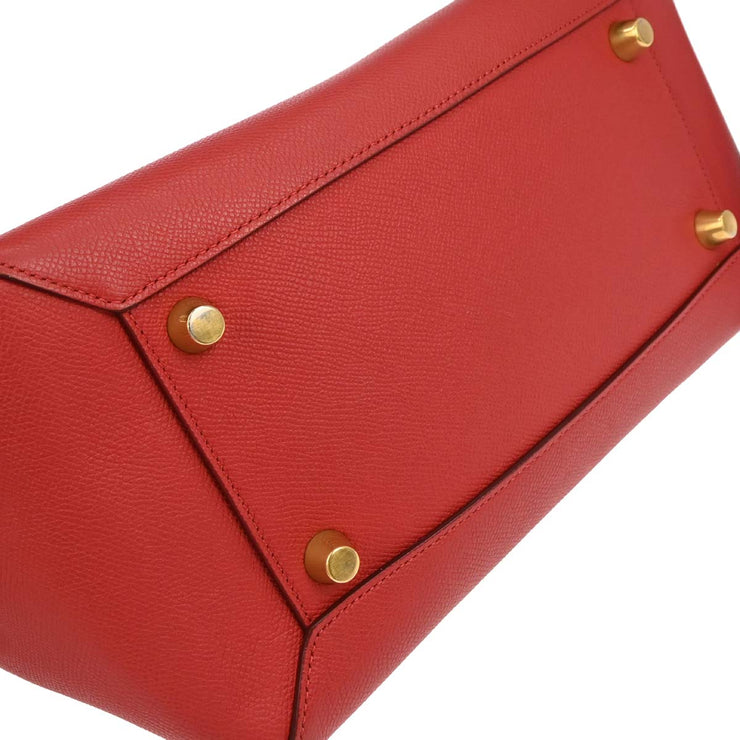 Celine Red Belt Bag 2way Handbag S-MP-4155 187102