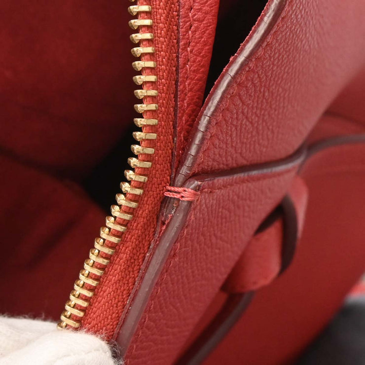 Celine Red Belt Bag 2way Handbag S-MP-4155 187102
