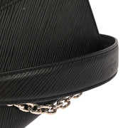 Louis Vuitton Black Epi Twist MM Shoulder Bag M42778 FL2186 187103