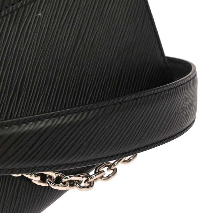 Louis Vuitton Black Epi Twist MM Shoulder Bag M42778 FL2186 187103