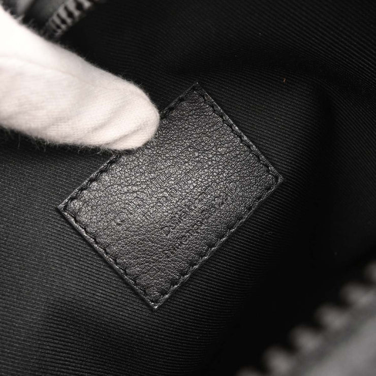 Louis Vuitton Black Taurillon Soft Trunk Shoulder Bag M53288 DU5108 187104