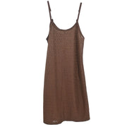 Gucci Camisole Dress Brown n.883 del26-11-1973 #38 191941