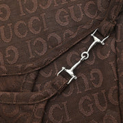 Gucci Camisole Dress Brown n.883 del26-11-1973 #38 191941