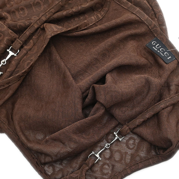 Gucci Camisole Dress Brown n.883 del26-11-1973 #38 191941