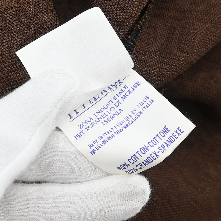 Gucci Camisole Dress Brown n.883 del26-11-1973 #38 191941