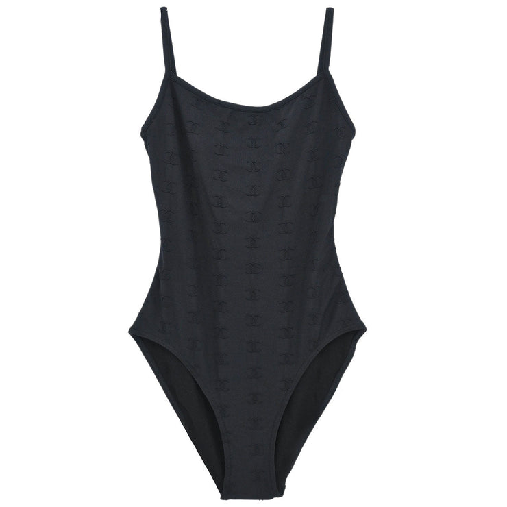 Chanel Swimwear Swimsuit Black 97P #38 192246