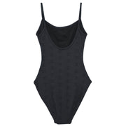 Chanel Swimwear Swimsuit Black 97P #38 192246