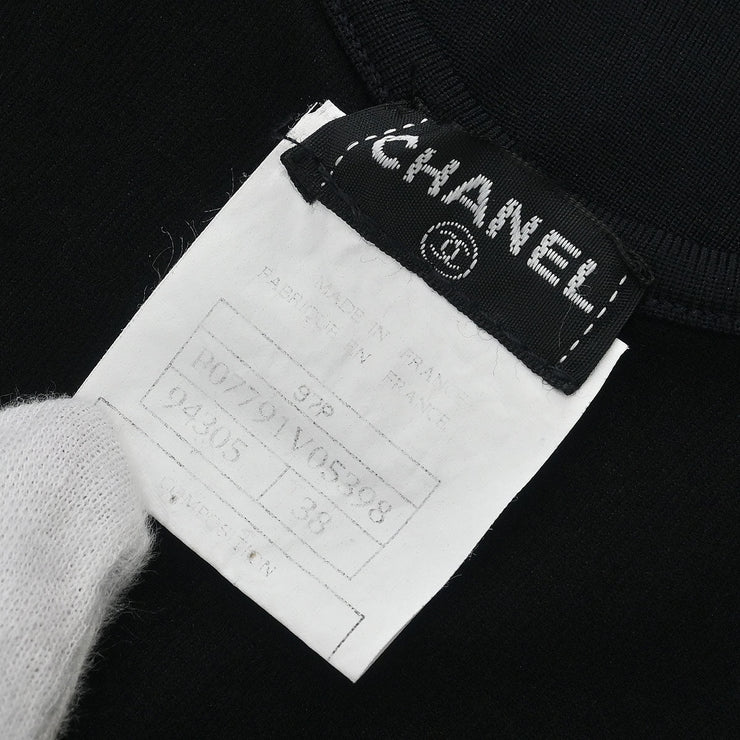 Chanel Swimwear Swimsuit Black 97P #38 192246