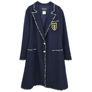 Chanel Jacket Navy 05C #46 192689