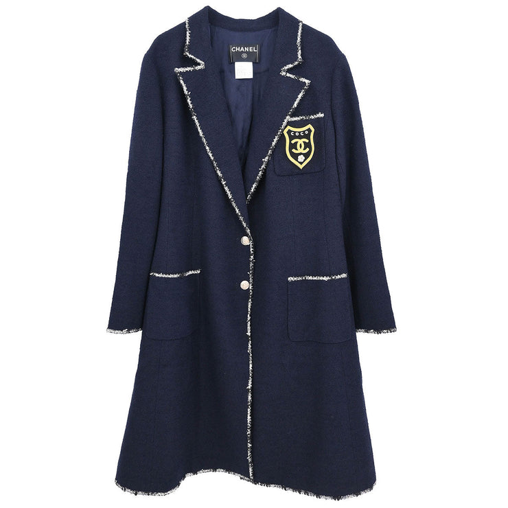 Chanel Jacket Navy 05C #46 192689