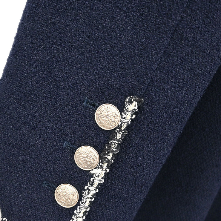 Chanel Jacket Navy 05C #46 192689