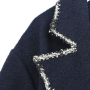 Chanel Jacket Navy 05C #46 192689