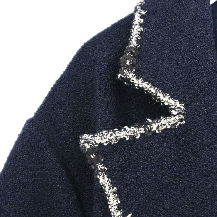 Chanel Jacket Navy 05C #46 192689
