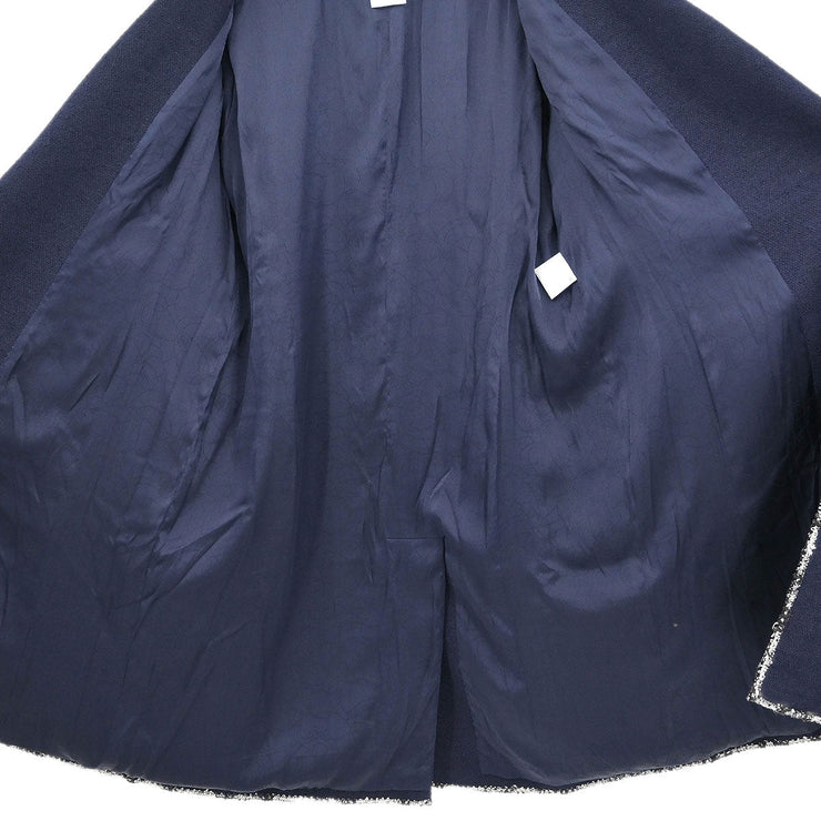 Chanel Jacket Navy 05C #46 192689