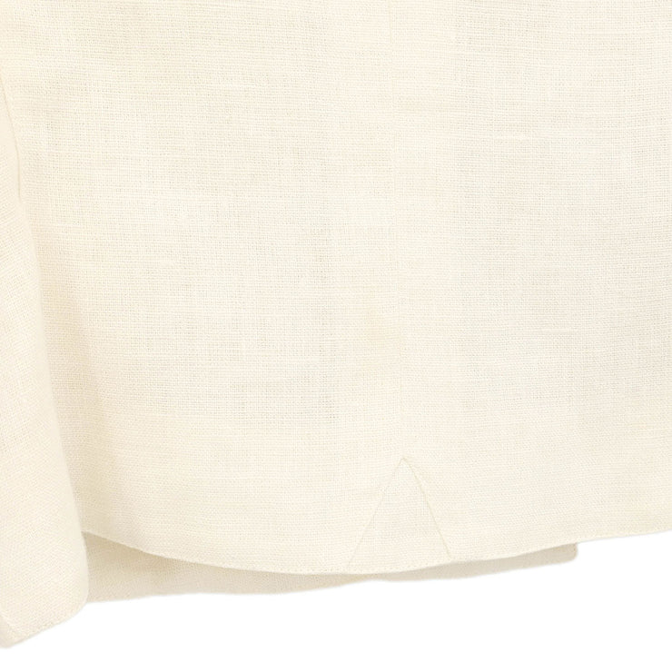 Chanel Single Breasted Jacket White 192700
