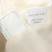 Chanel Single Breasted Jacket White 192700