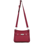 Hermes Ruby Taurillon Clemence Jypsiere 31 Shoulder Bag  Square:R B103 194307