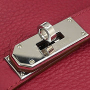 Hermes Ruby Taurillon Clemence Jypsiere 31 Shoulder Bag  Square:R B103 194307