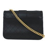 Chanel Black Calfskin Shoulder Bag 194309