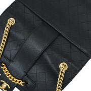 Chanel Black Calfskin Shoulder Bag 194309
