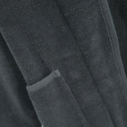 Chanel Belted Bathrobe Style Coat Gown Black 09C #2 195384