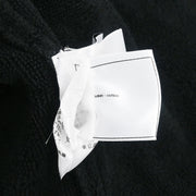 Chanel Belted Bathrobe Style Coat Gown Black 09C #2 195384