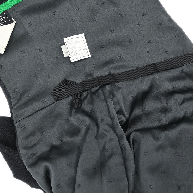 Chanel Jumpsuit Black 94A #40 195385