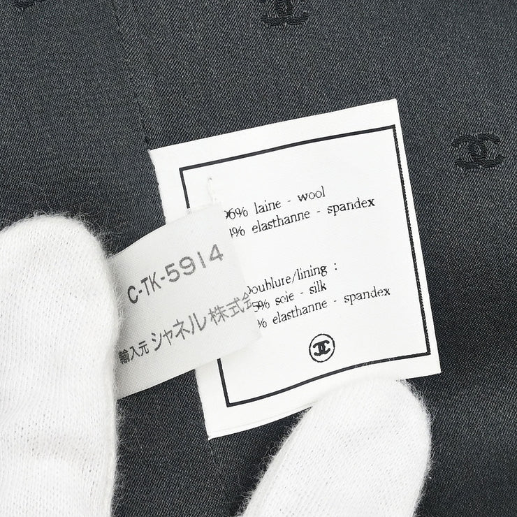 Chanel Jumpsuit Black 94A #40 195385