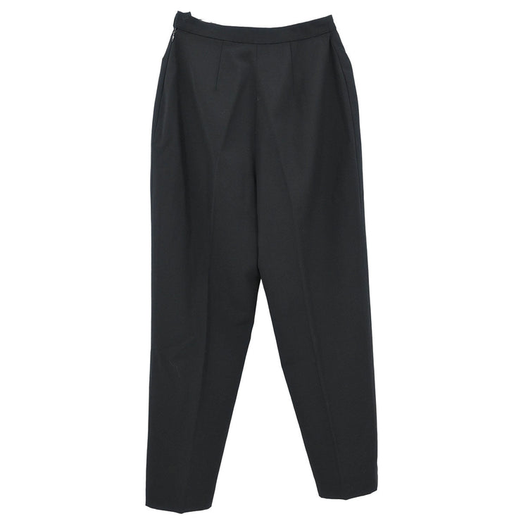 Chanel Long Pants Black 96P #38 195397
