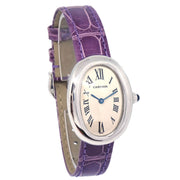 Cartier * Baignoire Ref.1955 Quartz Watch 18KWG 195405