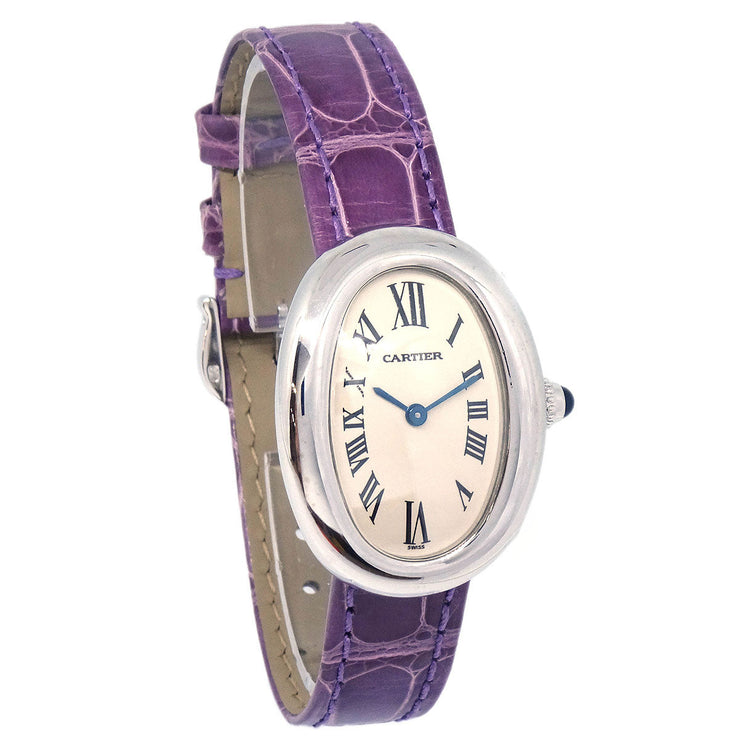 Cartier * Baignoire Ref.1955 Quartz Watch 18KWG 195405
