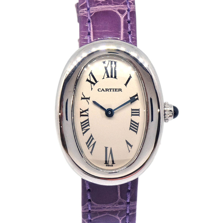 Cartier * Baignoire Ref.1955 Quartz Watch 18KWG 195405