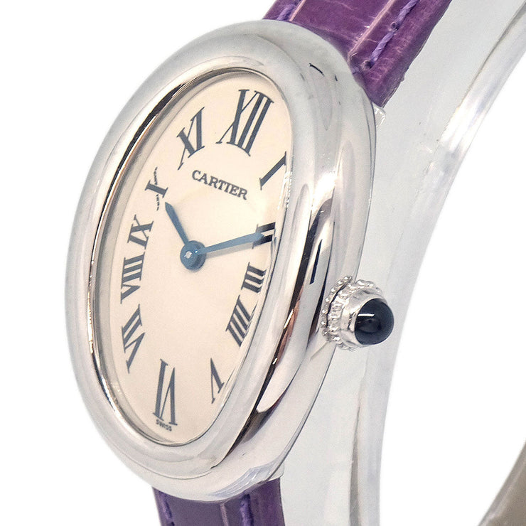 Cartier * Baignoire Ref.1955 Quartz Watch 18KWG 195405