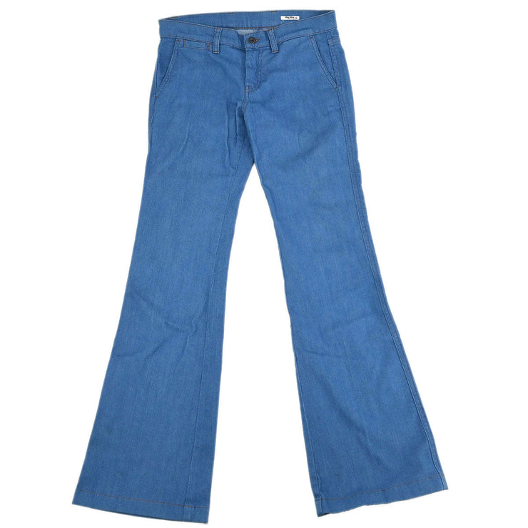 Miu Miu Long Pants Blue AMM1 2008 2099 195745