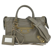 Balenciaga Gray City Small Handbag 432831.1211.Z.535269 195848