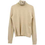 Chanel Sweater Beige 04A #42 19587