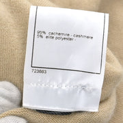 Chanel Sweater Beige 04A #42 19587