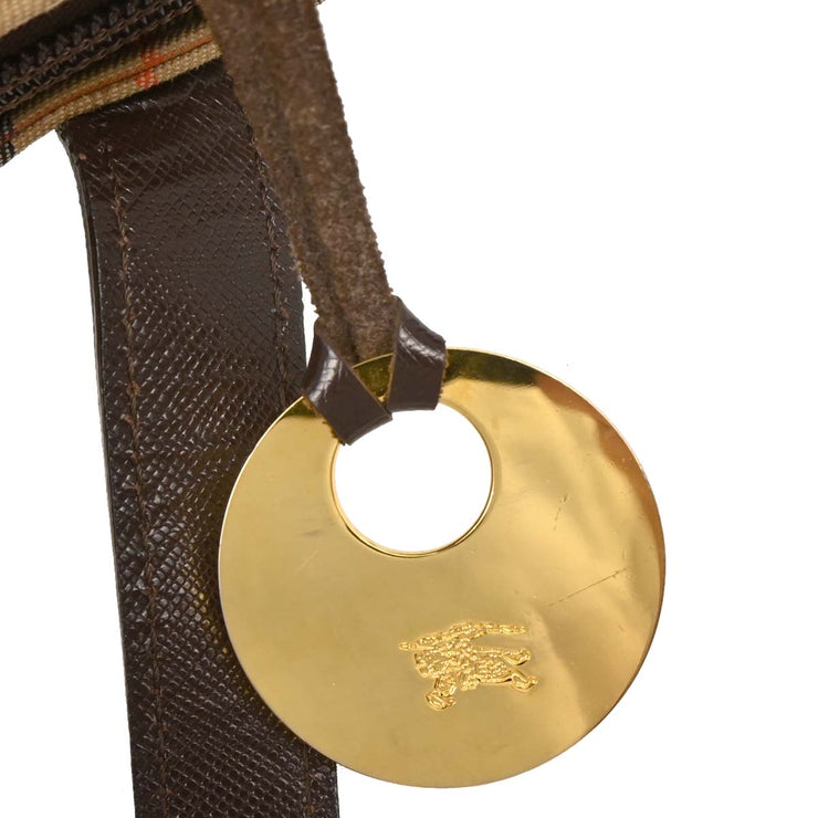 Burberrys Beige House Check Tote Bag 195899