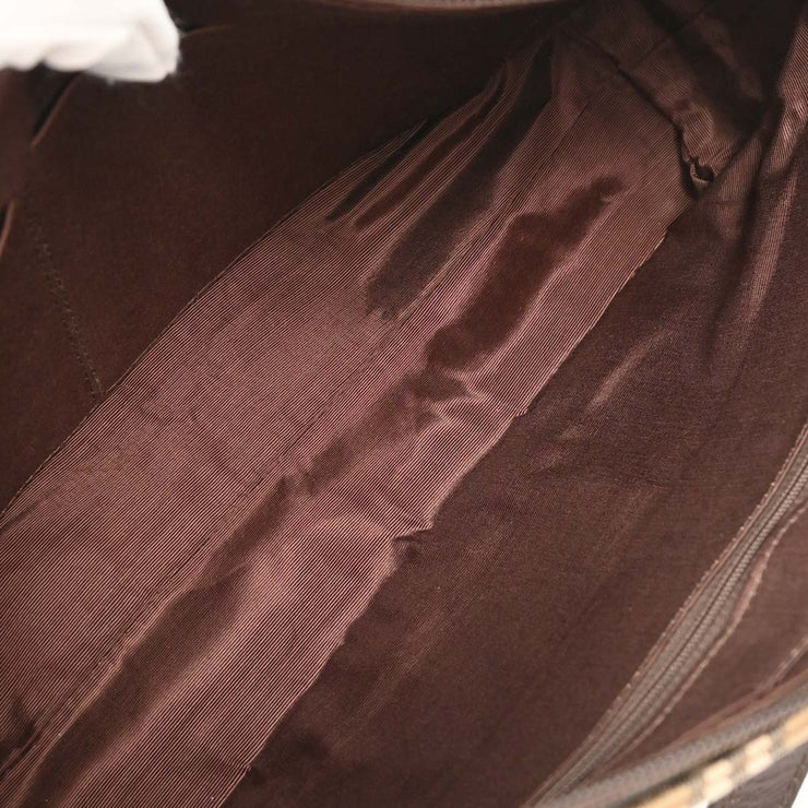 Burberrys Beige House Check Tote Bag 195899