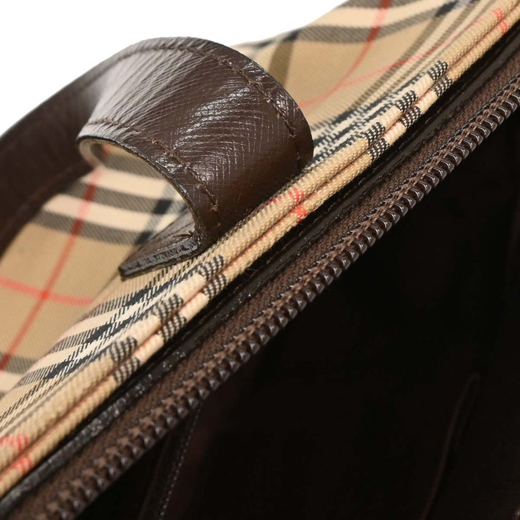 Burberrys Beige House Check Tote Bag 195899