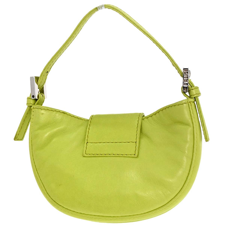 Fendi Light Green Leather Mini Handbag 2354/26673/008 195907