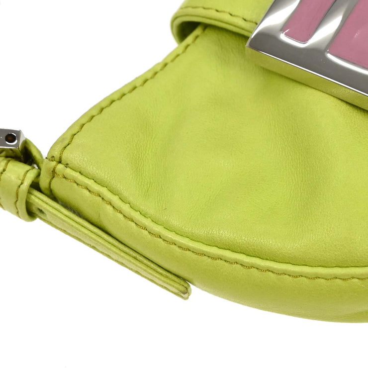 Fendi Light Green Leather Mini Handbag 2354/26673/008 195907