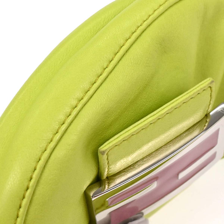 Fendi Light Green Leather Mini Handbag 2354/26673/008 195907