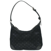 Louis Vuitton Black Monogram Satin Little Boulogne Handbag M92142 SR0022 195910